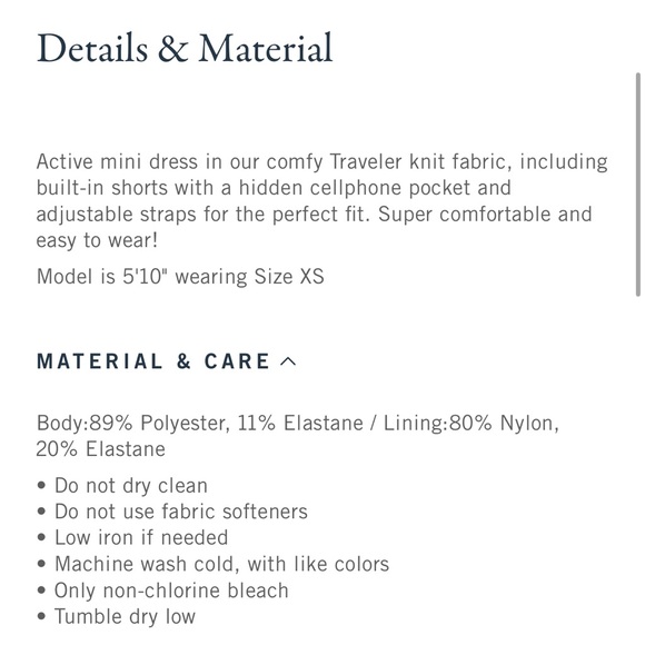A&F Mini Traveler Dress - Picture 7 of 9